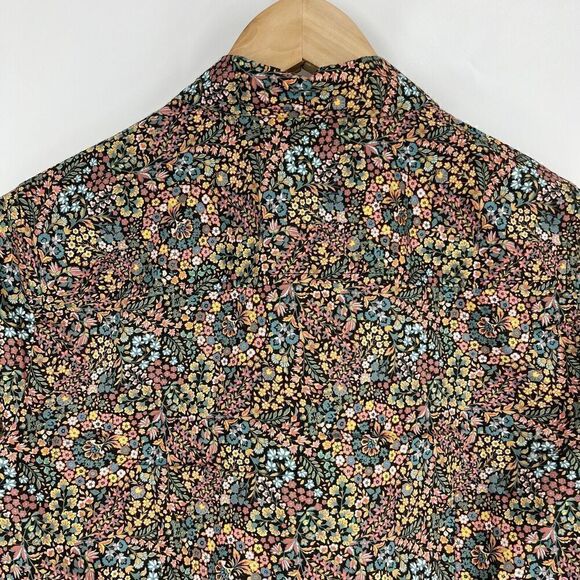 J Crew Liberty Shirt Size 2 Women Little Marquess Perfect Floral Button Down Top - Picture 5 of 8
